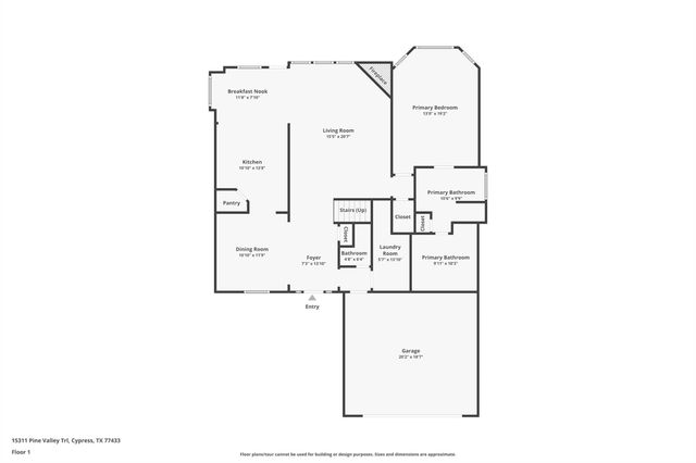 15311 Pine Valley Trail, Cypress, TX 77433