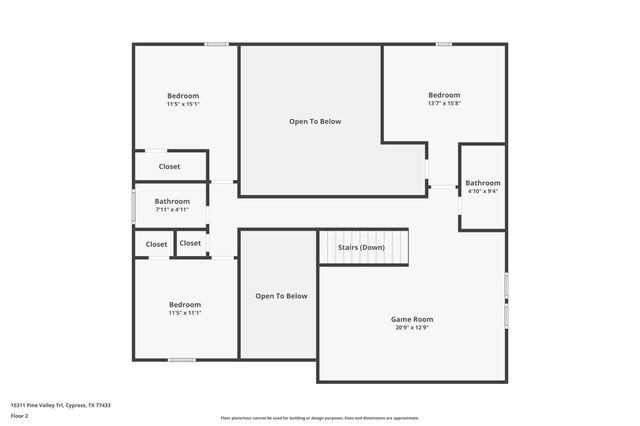 15311 Pine Valley Trail, Cypress, TX 77433