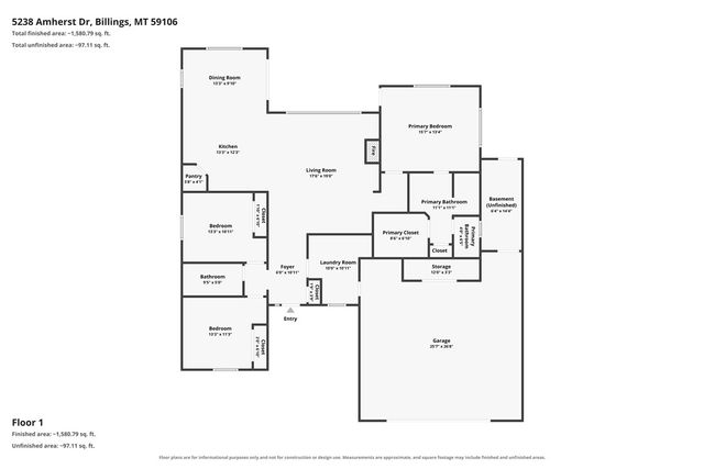 5238 Amherst Dr, Billings, MT 59106