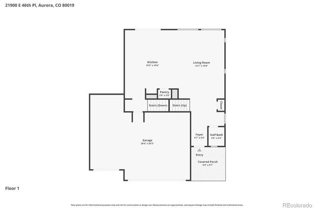 21900 E 46th Place, Aurora, CO 80019