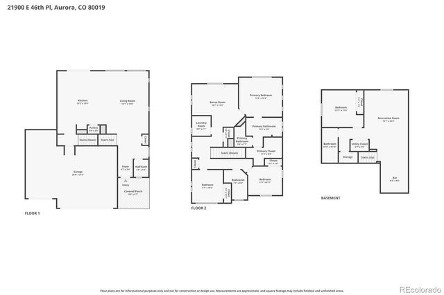 21900 E 46th Place, Aurora, CO 80019