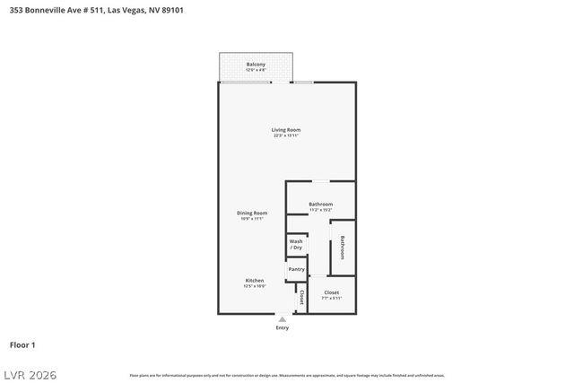 353 Bonneville Avenue 511, Las Vegas, NV 89101