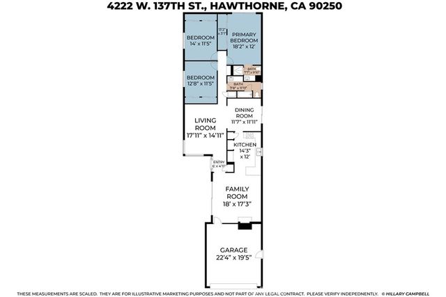4222 W 137th Street, Hawthorne, CA 90250