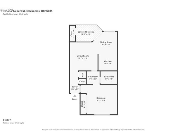 9943 Se TALBERT St, Clackamas, OR 97015