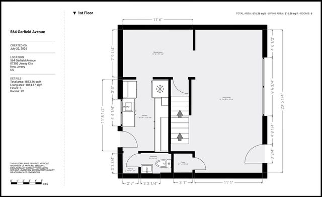 564 GARFIELD AVE, Jc, Greenville, NJ 07305
