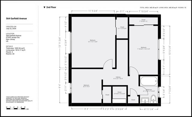 564 GARFIELD AVE, Jc, Greenville, NJ 07305