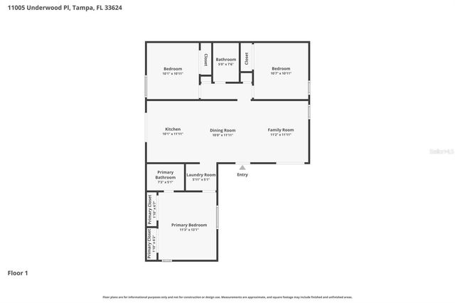 11005 UNDERWOOD PLACE, Tampa, FL 33624