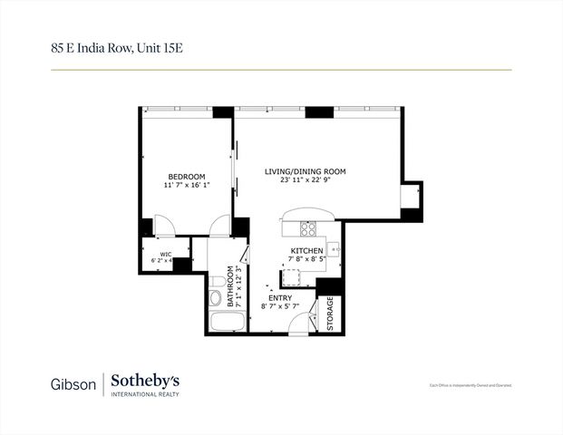85 East India Row 15E, Boston, MA 02110