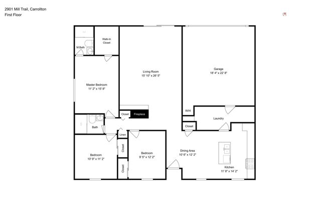 2901 Mill Trail, Carrollton, TX 75007