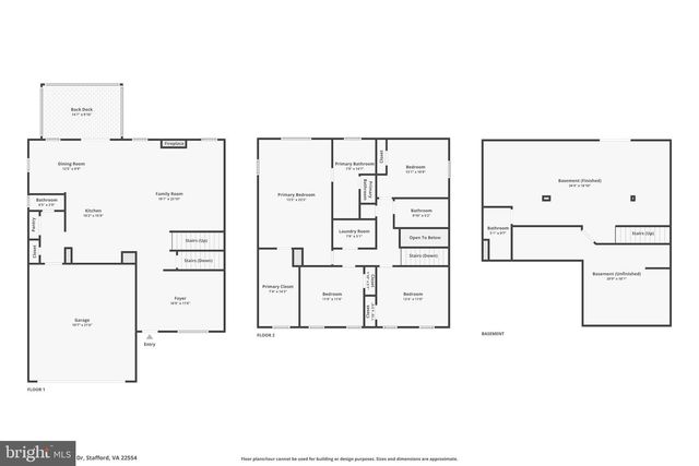 209 COURTHOUSE MANOR DR, Stafford, VA 22554