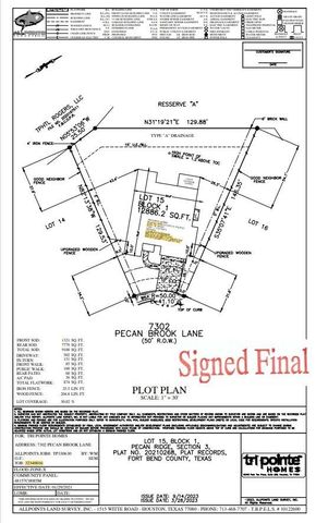 8127 Sunny Drive, Fulshear, TX 77441