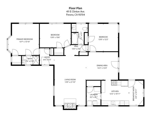 411 E Clinton Avenue, Fresno, CA 93704