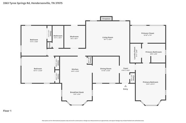 3363 Tyree Springs Rd, Hendersonville, TN 37075