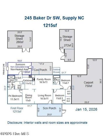 245 Baker Drive SW, Supply, NC 28462