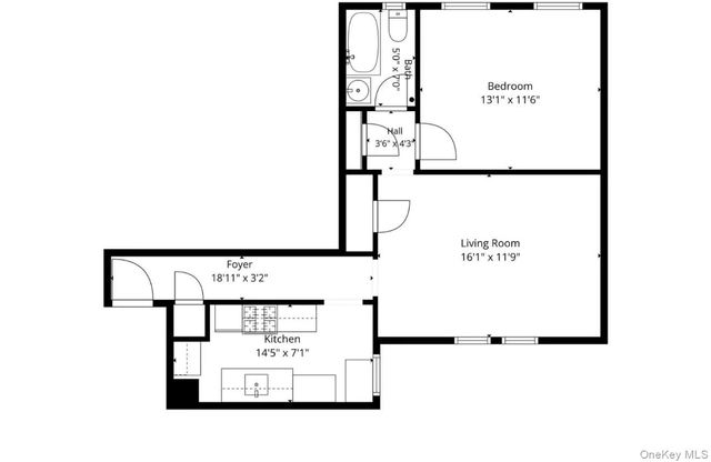 144-44 Sanford Avenue 1H, Flushing, NY 11355
