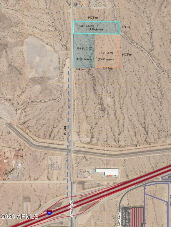 1XX S Miller Road -, Buckeye, AZ 85326 — exterior