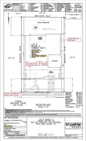 11934 Golden Cove, Missouri City, TX 77459