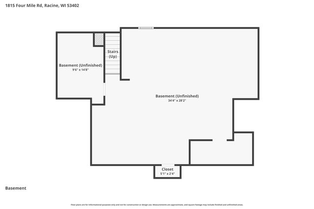 1815 4 mile ROAD, Racine, WI 53402