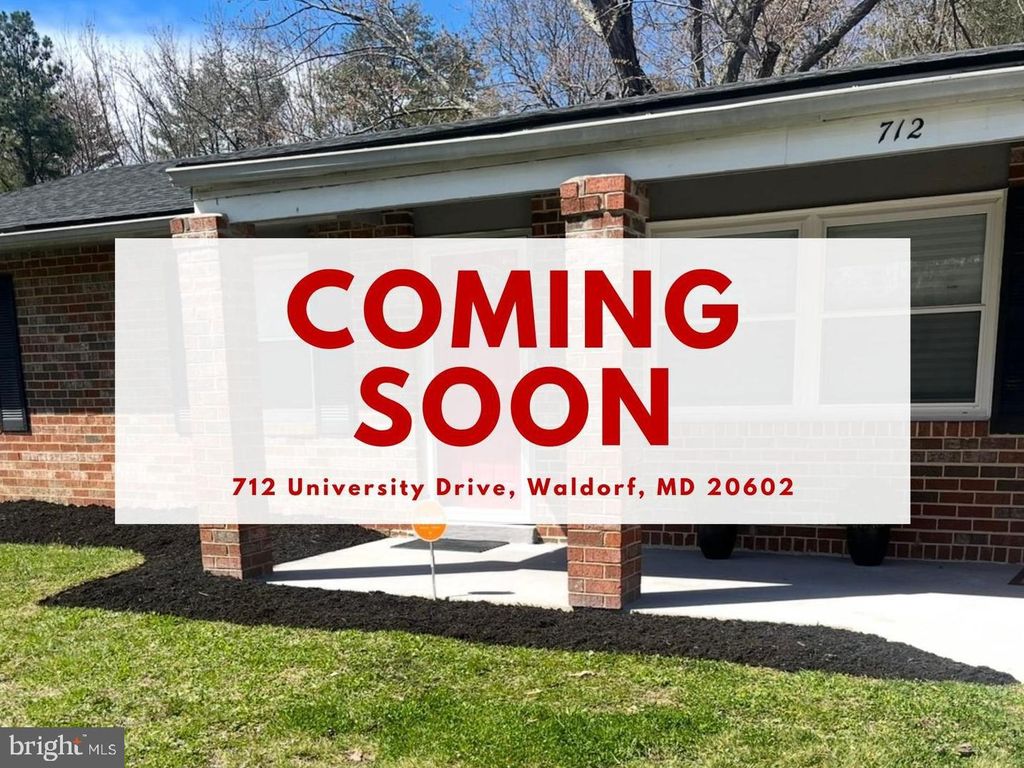 712 UNIVERSITY DR, Waldorf, MD 20602