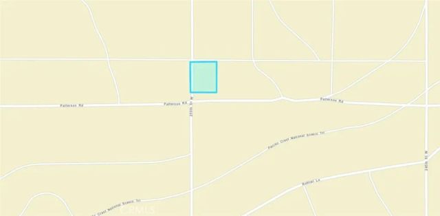 0 Patterson, Rosamond, CA 93560