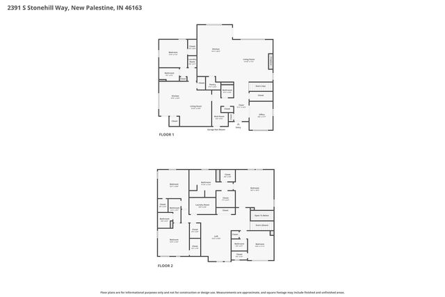 2391 S Stonehill Way, New Palestine, IN 46163