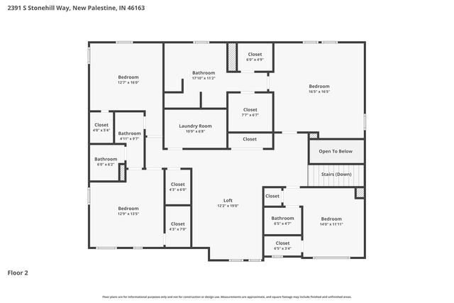2391 S Stonehill Way, New Palestine, IN 46163