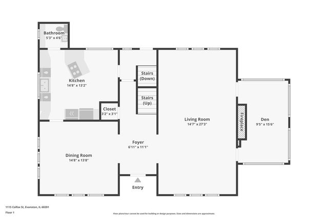 1115 Colfax Street, Evanston, IL 60201