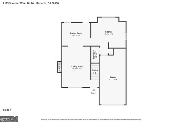 2119 Summer Wind Drive SW, Marietta, GA 30060