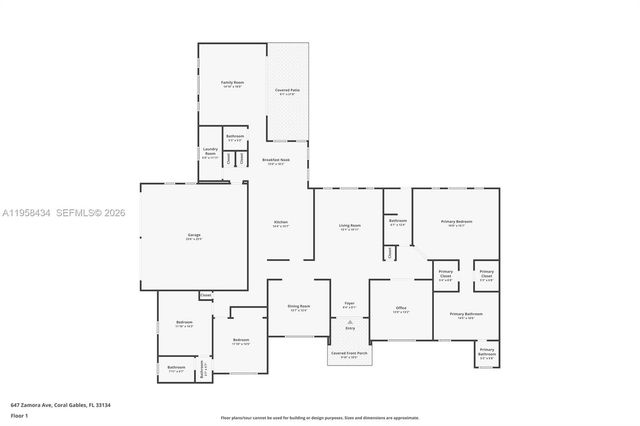 647 S Zamora Ave, Coral Gables, FL 33134