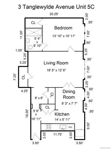 3 Tanglewylde Avenue 5C, Bronxville, NY 10708