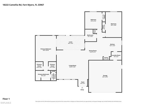 18222 Camellia RD, Fort Myers, FL 33967
