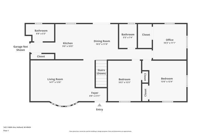 143 S 160th Avenue, Park Twp, MI 49424