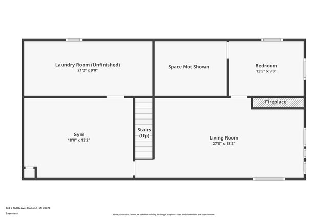 143 S 160th Avenue, Park Twp, MI 49424