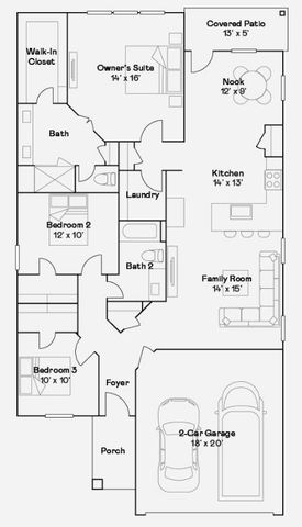 2029 Solstice Landing Drive, Brookshire, TX 77423