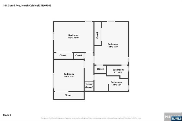 144 Gould, North Caldwell, NJ 07006