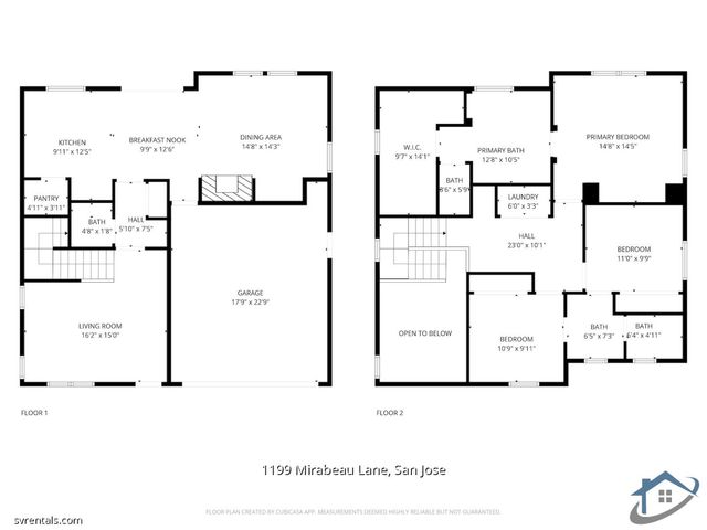 1199 Mirabeau Lane, San Jose, CA 95132