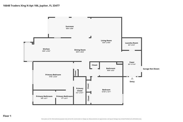 16648 TRADERS Crossing N 106, Jupiter, FL 33477