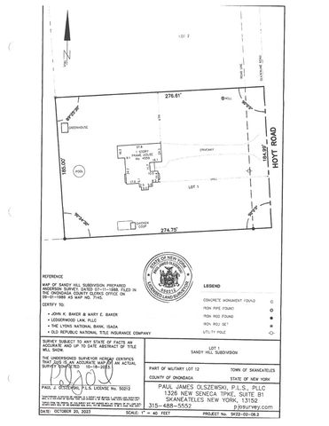 4559 Hoyt Road, Skaneateles, NY 13152