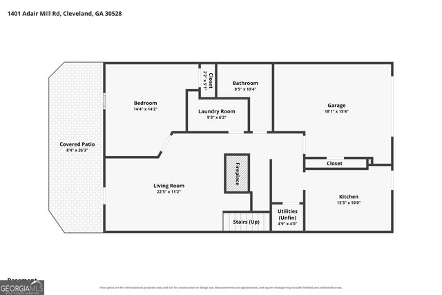 1401 Adair Mill Road, Cleveland, GA 30528