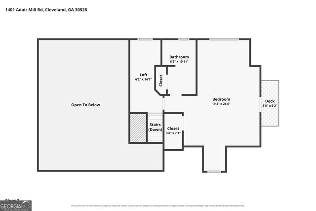 1401 Adair Mill Road, Cleveland, GA 30528