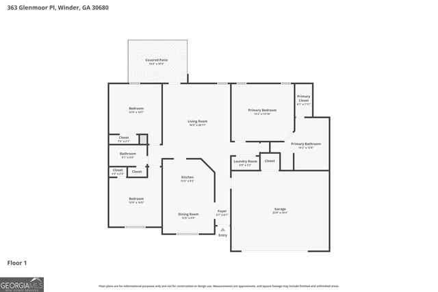 353 Glenmoor Place, Winder, GA 30680