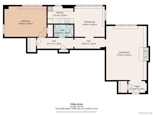 8120 E Jefferson Avenue 1B1, Detroit, MI 48214