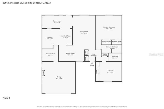 2306 LANCASTER DRIVE 2306, Sun City Center, FL 33573