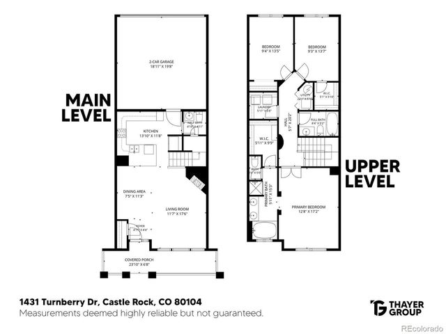1431 Turnberry Dr, Castle Rock, CO 80104