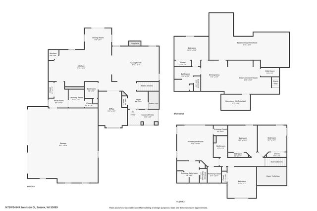 N72W24549 Swanson COURT, Sussex, WI 53089