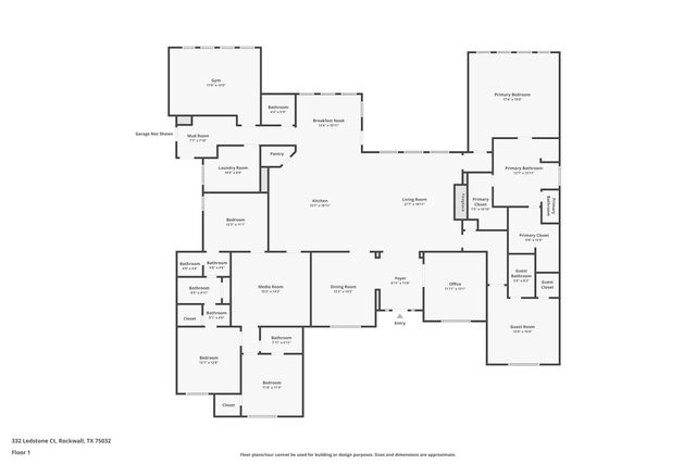 332 Ledstone Court, Rockwall, TX 75032