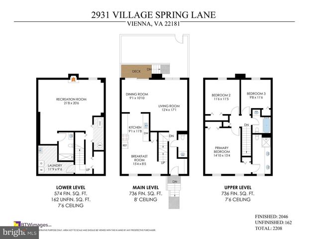 2931 VILLAGE SPRING LN, Vienna, VA 22181