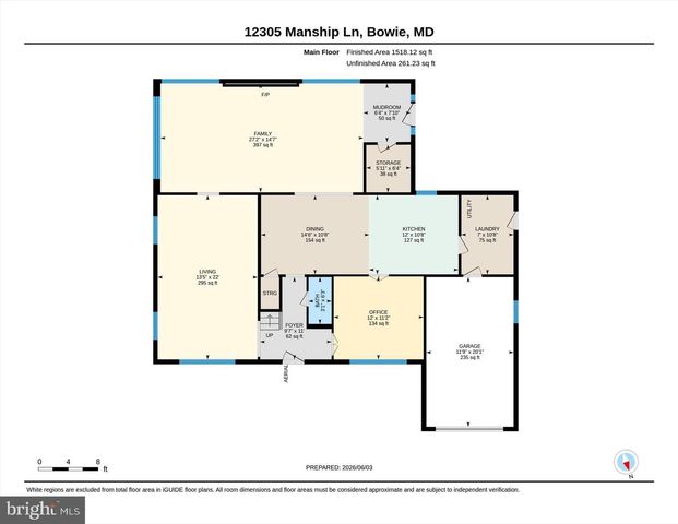12305 MANSHIP LN, Bowie, MD 20715
