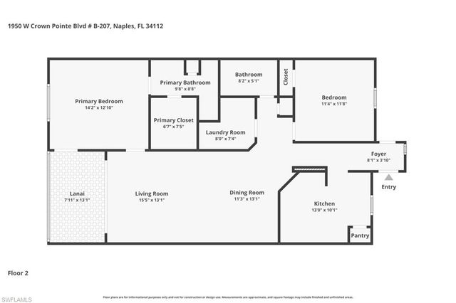 1950 Crown Pointe BLVD B207, Naples, FL 34112