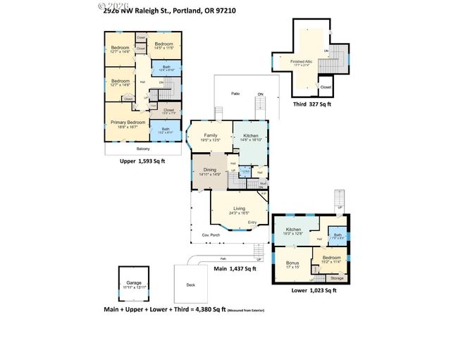 2926 Nw RALEIGH St, Portland, OR 97210